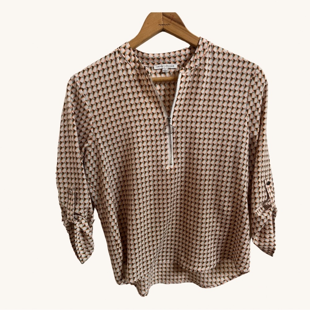 Crescent & Willough L blouse- office wear